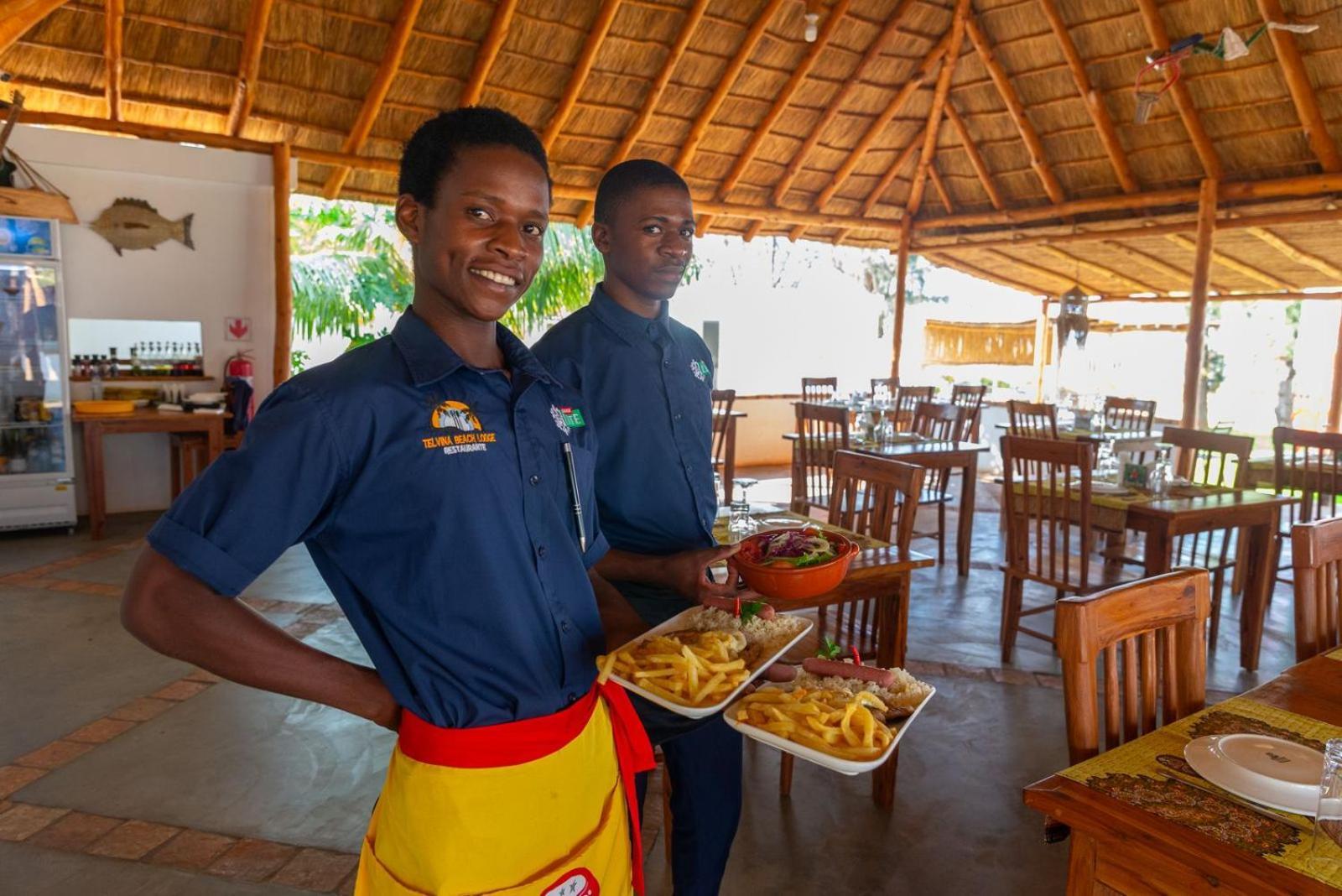 Telvina Beach Lodge Vilankulo Buitenkant foto